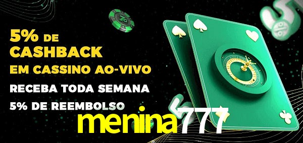 Promoções do cassino ao Vivo menina777